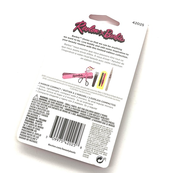 Revlon x 💕BARBIE💕 Compact Mirror *Limited Edition* - Picture 9 of 12